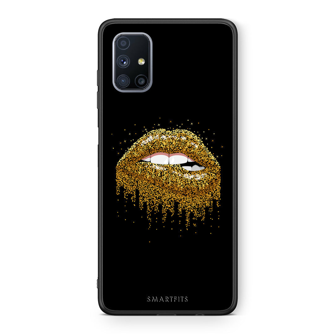 Valentine Golden - Samsung Galaxy M51 θήκη