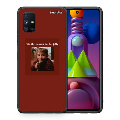 Θήκη Samsung Galaxy M51 Xmas Ultimate Spirit από τη Smartfits με σχέδιο στο πίσω μέρος και μαύρο περίβλημα | Samsung Galaxy M51 Xmas Ultimate Spirit case with colorful back and black bezels