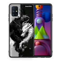 Thumbnail for Θήκη Samsung Galaxy M51 Yin Yang από τη Smartfits με σχέδιο στο πίσω μέρος και μαύρο περίβλημα | Samsung Galaxy M51 Yin Yang case with colorful back and black bezels