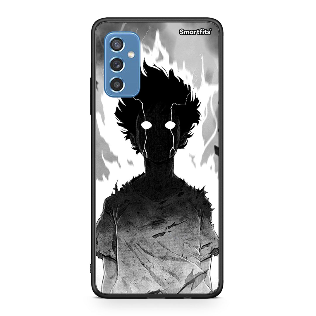 Samsung M52 5G Anime Boy Θήκη από τη Smartfits με σχέδιο στο πίσω μέρος και μαύρο περίβλημα | Smartphone case with colorful back and black bezels by Smartfits