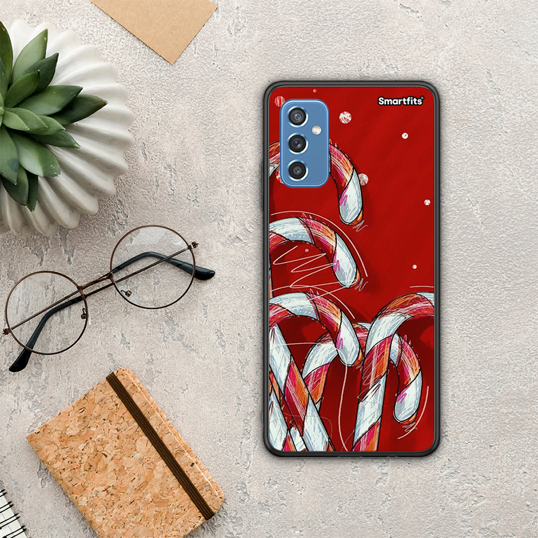 Candy Cane - Samsung Galaxy M52 5G θήκη