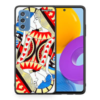 Thumbnail for Θήκη Samsung M52 5G Card Love από τη Smartfits με σχέδιο στο πίσω μέρος και μαύρο περίβλημα | Samsung M52 5G Card Love case with colorful back and black bezels