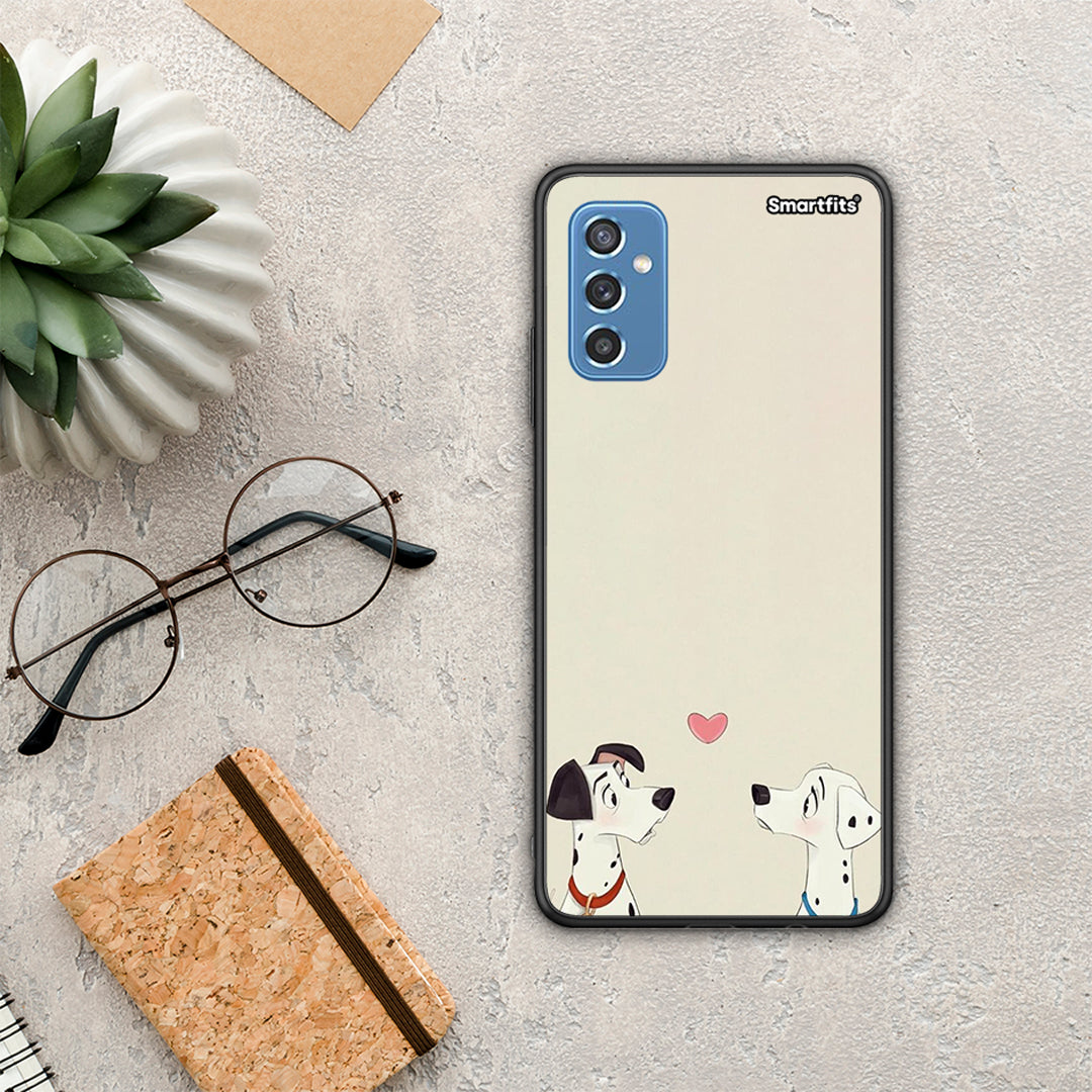 Dalmatians Love - Samsung Galaxy M52 5G θήκη