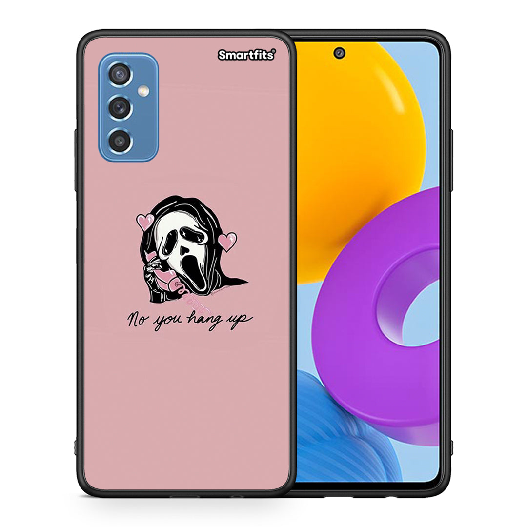 Θήκη Samsung M52 5G Halloween Hang Up από τη Smartfits με σχέδιο στο πίσω μέρος και μαύρο περίβλημα | Samsung M52 5G Halloween Hang Up case with colorful back and black bezels