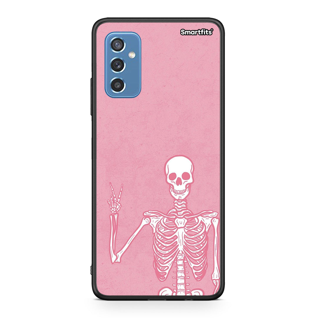 Samsung M52 5G Halloween Motivation Θήκη από τη Smartfits με σχέδιο στο πίσω μέρος και μαύρο περίβλημα | Smartphone case with colorful back and black bezels by Smartfits