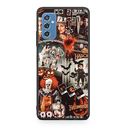 Samsung M52 5G Halloween Spooky Season Θήκη από τη Smartfits με σχέδιο στο πίσω μέρος και μαύρο περίβλημα | Smartphone case with colorful back and black bezels by Smartfits