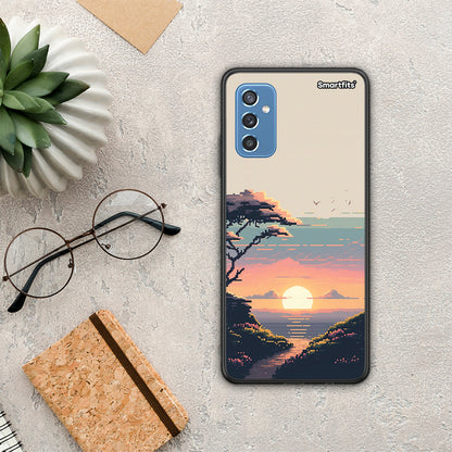 Pixel Sunset - Samsung Galaxy M52 5G θήκη