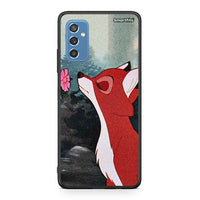 Thumbnail for Samsung M52 5G Tod And Vixey Love 2 θήκη από τη Smartfits με σχέδιο στο πίσω μέρος και μαύρο περίβλημα | Smartphone case with colorful back and black bezels by Smartfits
