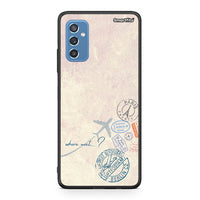 Thumbnail for Samsung M52 5G Where Next Θήκη από τη Smartfits με σχέδιο στο πίσω μέρος και μαύρο περίβλημα | Smartphone case with colorful back and black bezels by Smartfits