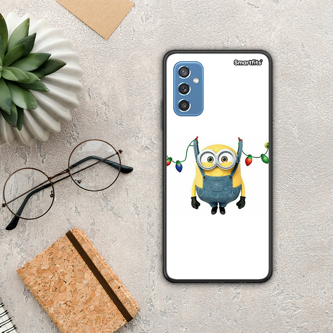 Xmas Minion Lights - Samsung Galaxy M52 5G θήκη