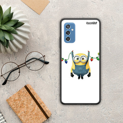 Xmas Minion Lights - Samsung Galaxy M52 5G θήκη
