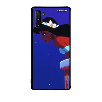 Samsung Note 10 Alladin And Jasmine Love 2 θήκη από τη Smartfits με σχέδιο στο πίσω μέρος και μαύρο περίβλημα | Smartphone case with colorful back and black bezels by Smartfits