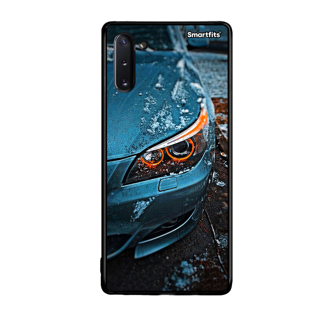 Samsung Note 10 Bmw E60 Θήκη από τη Smartfits με σχέδιο στο πίσω μέρος και μαύρο περίβλημα | Smartphone case with colorful back and black bezels by Smartfits