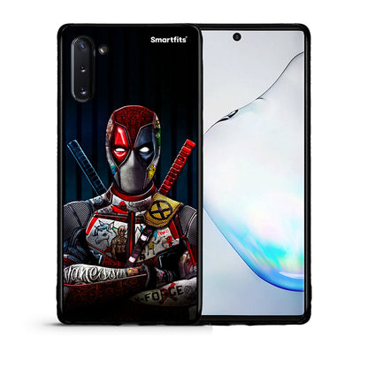 Θήκη Samsung Note 10 Funny Guy από τη Smartfits με σχέδιο στο πίσω μέρος και μαύρο περίβλημα | Samsung Note 10 Funny Guy case with colorful back and black bezels