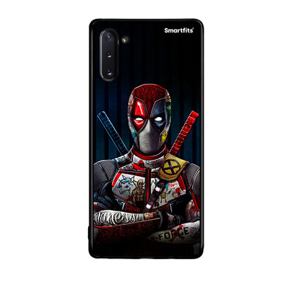 Samsung Note 10 Funny Guy θήκη από τη Smartfits με σχέδιο στο πίσω μέρος και μαύρο περίβλημα | Smartphone case with colorful back and black bezels by Smartfits