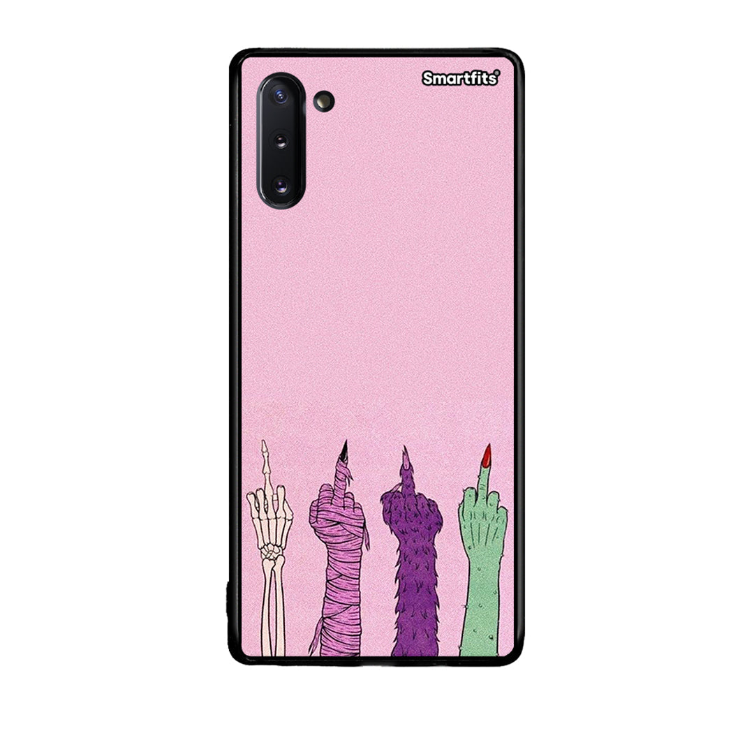 Samsung Note 10 Halloween Be A Lady Θήκη από τη Smartfits με σχέδιο στο πίσω μέρος και μαύρο περίβλημα | Smartphone case with colorful back and black bezels by Smartfits