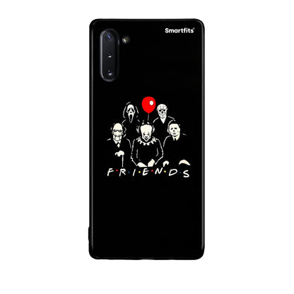 Samsung Note 10 Halloween Friends Θήκη από τη Smartfits με σχέδιο στο πίσω μέρος και μαύρο περίβλημα | Smartphone case with colorful back and black bezels by Smartfits