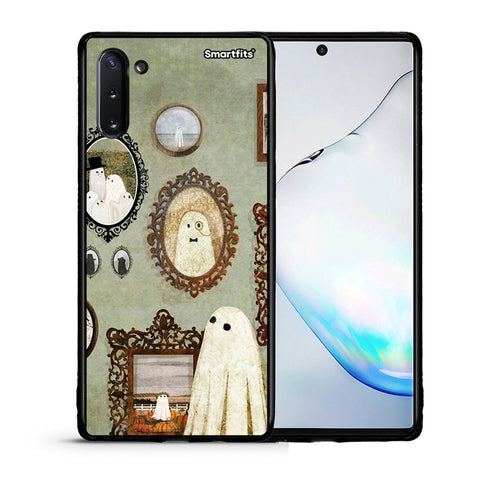 Θήκη Samsung Note 10 Halloween Ghost Season από τη Smartfits με σχέδιο στο πίσω μέρος και μαύρο περίβλημα | Samsung Note 10 Halloween Ghost Season case with colorful back and black bezels