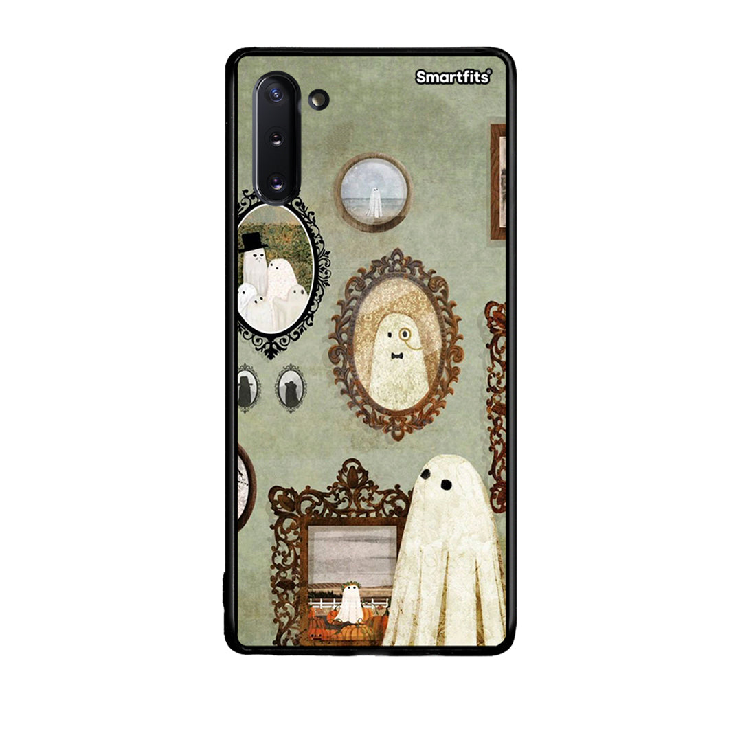 Samsung Note 10 Halloween Ghost Season Θήκη από τη Smartfits με σχέδιο στο πίσω μέρος και μαύρο περίβλημα | Smartphone case with colorful back and black bezels by Smartfits