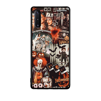 Samsung Note 10 Halloween Spooky Season Θήκη από τη Smartfits με σχέδιο στο πίσω μέρος και μαύρο περίβλημα | Smartphone case with colorful back and black bezels by Smartfits