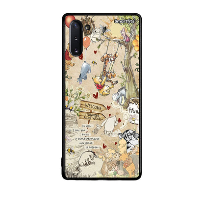 Samsung Note 10 Happy Friends θήκη από τη Smartfits με σχέδιο στο πίσω μέρος και μαύρο περίβλημα | Smartphone case with colorful back and black bezels by Smartfits