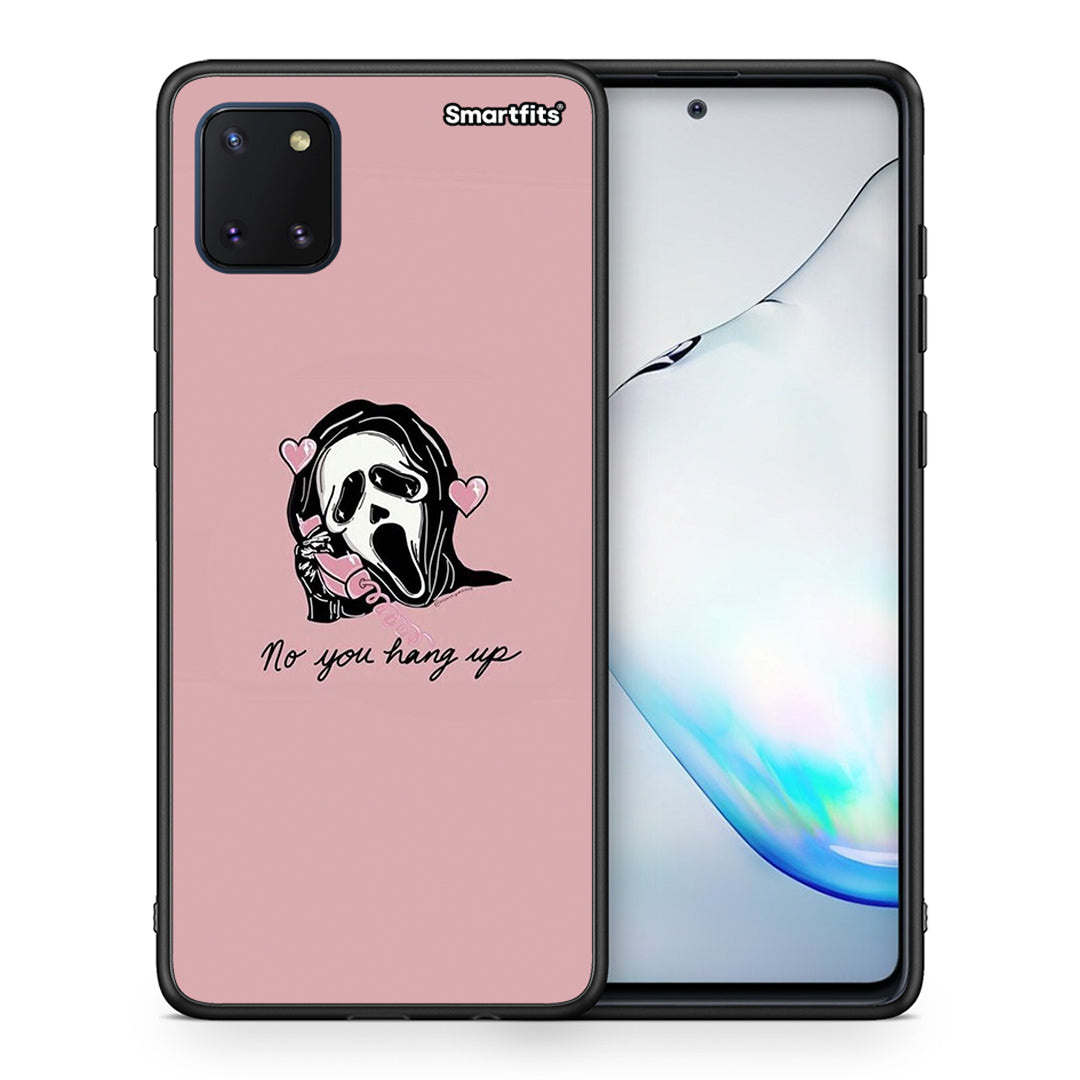 Θήκη Samsung Note 10 Lite Halloween Hang Up από τη Smartfits με σχέδιο στο πίσω μέρος και μαύρο περίβλημα | Samsung Note 10 Lite Halloween Hang Up case with colorful back and black bezels