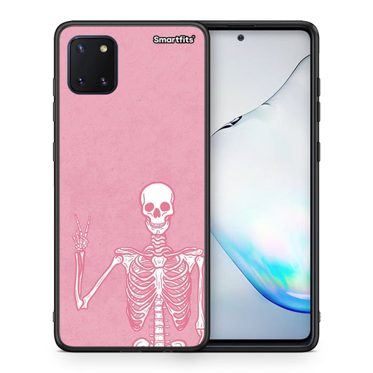 Θήκη Samsung Note 10 Lite Halloween Motivation από τη Smartfits με σχέδιο στο πίσω μέρος και μαύρο περίβλημα | Samsung Note 10 Lite Halloween Motivation case with colorful back and black bezels