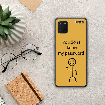 My Password - Samsung Galaxy Note 10 Lite θήκη