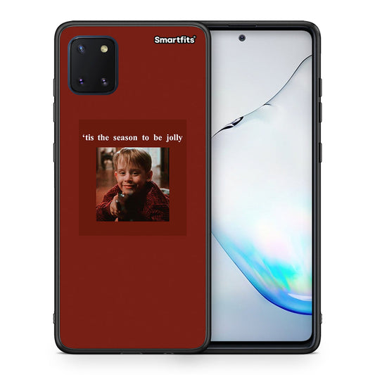 Θήκη Samsung Note 10 Lite Xmas Ultimate Spirit από τη Smartfits με σχέδιο στο πίσω μέρος και μαύρο περίβλημα | Samsung Note 10 Lite Xmas Ultimate Spirit case with colorful back and black bezels