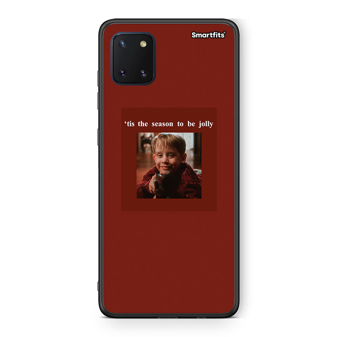 Samsung Note 10 Lite Xmas Ultimate Spirit θήκη από τη Smartfits με σχέδιο στο πίσω μέρος και μαύρο περίβλημα | Smartphone case with colorful back and black bezels by Smartfits