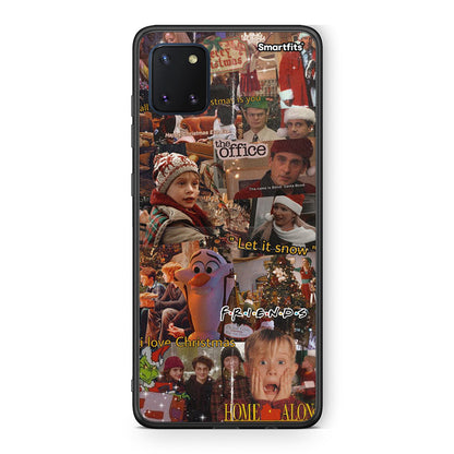 Samsung Note 10 Lite Xmas Wishes θήκη από τη Smartfits με σχέδιο στο πίσω μέρος και μαύρο περίβλημα | Smartphone case with colorful back and black bezels by Smartfits