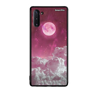 Thumbnail for Samsung Note 10 Pink Moon Θήκη από τη Smartfits με σχέδιο στο πίσω μέρος και μαύρο περίβλημα | Smartphone case with colorful back and black bezels by Smartfits