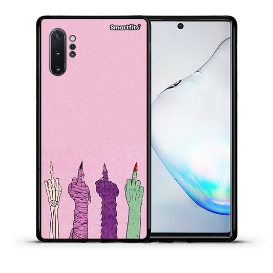 Θήκη Samsung Note 10+ Halloween Be A Lady από τη Smartfits με σχέδιο στο πίσω μέρος και μαύρο περίβλημα | Samsung Note 10+ Halloween Be A Lady case with colorful back and black bezels