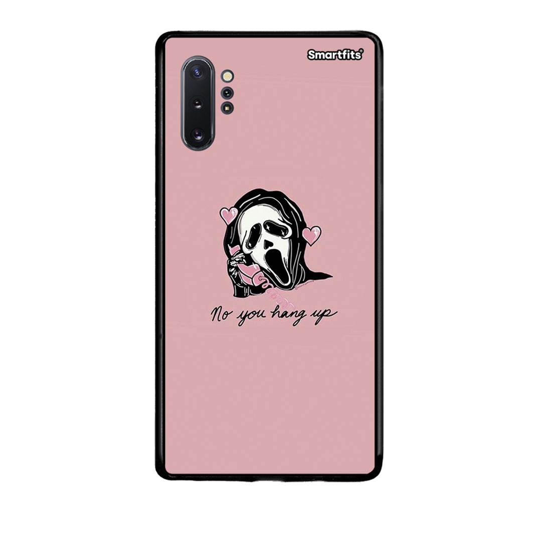 Samsung Note 10+ Halloween Hang Up Θήκη από τη Smartfits με σχέδιο στο πίσω μέρος και μαύρο περίβλημα | Smartphone case with colorful back and black bezels by Smartfits