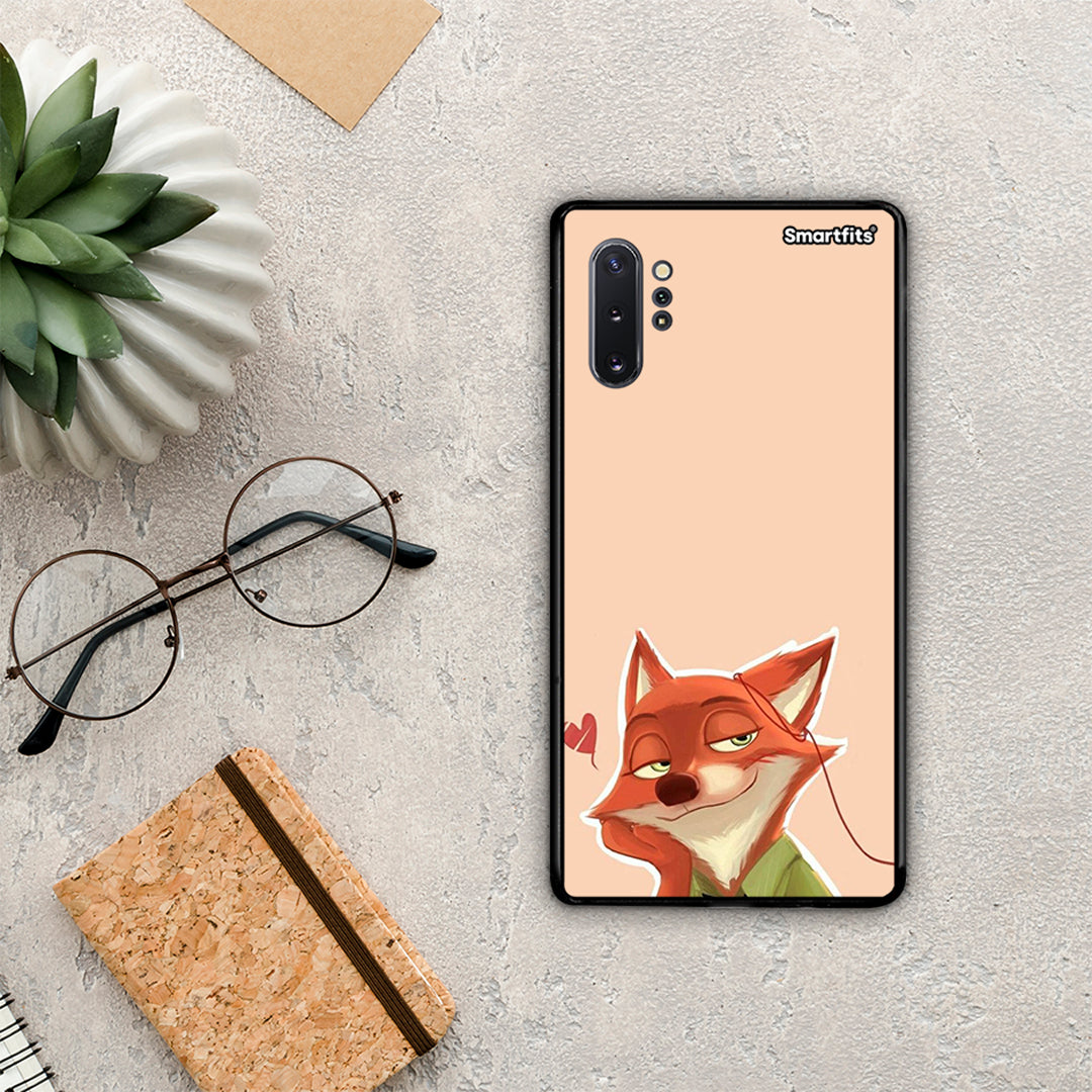 Nick Wilde And Judy Hopps Love 1 - Samsung Galaxy Note 10+ θήκη