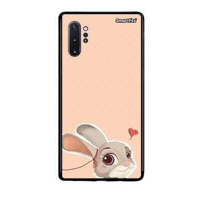Samsung Note 10+ Nick Wilde And Judy Hopps Love 2 θήκη από τη Smartfits με σχέδιο στο πίσω μέρος και μαύρο περίβλημα | Smartphone case with colorful back and black bezels by Smartfits