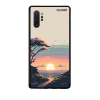 Thumbnail for Samsung Note 10+ Pixel Sunset Θήκη από τη Smartfits με σχέδιο στο πίσω μέρος και μαύρο περίβλημα | Smartphone case with colorful back and black bezels by Smartfits