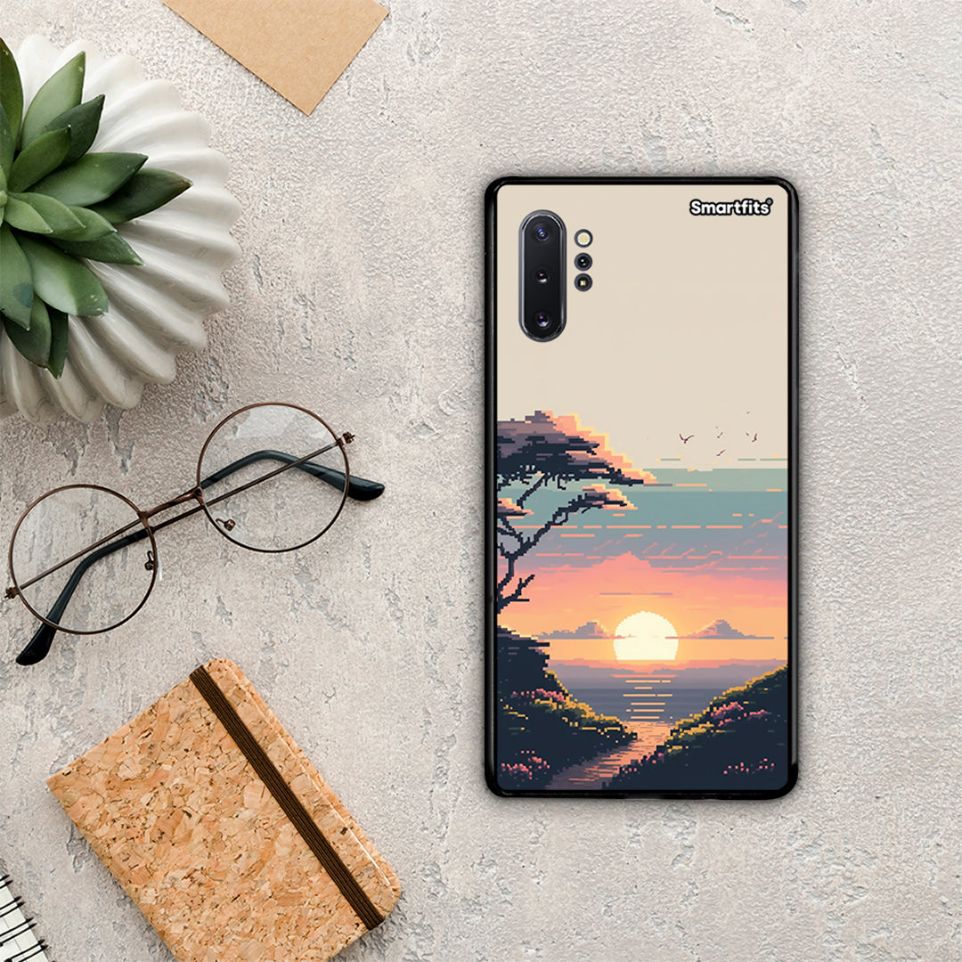 Pixel Sunset - Samsung Galaxy Note 10+ θήκη