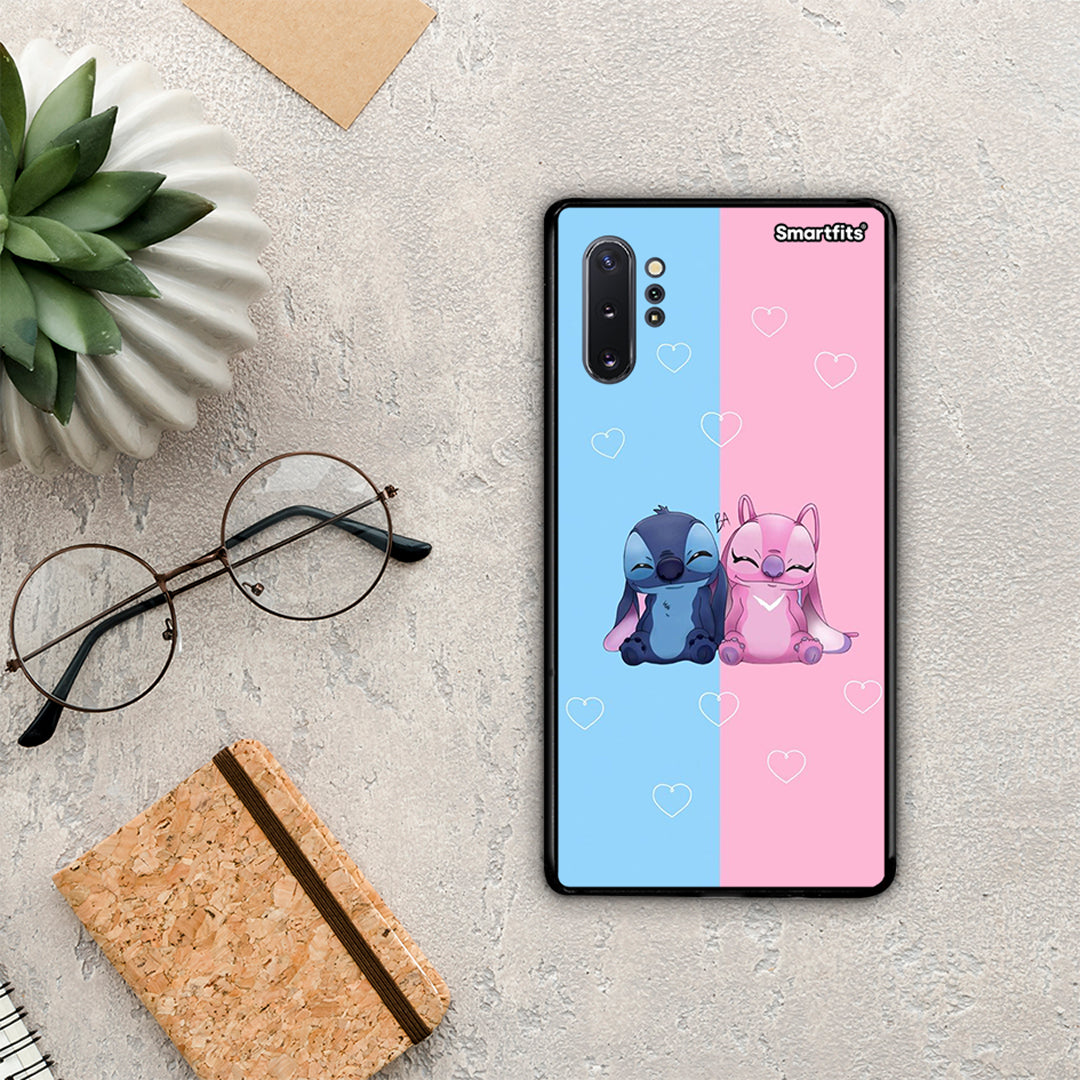 Stitch And Angel - Samsung Galaxy Note 10+ θήκη