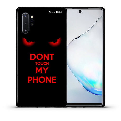 Θήκη Samsung Note 10+ Touch My Phone από τη Smartfits με σχέδιο στο πίσω μέρος και μαύρο περίβλημα | Samsung Note 10+ Touch My Phone case with colorful back and black bezels