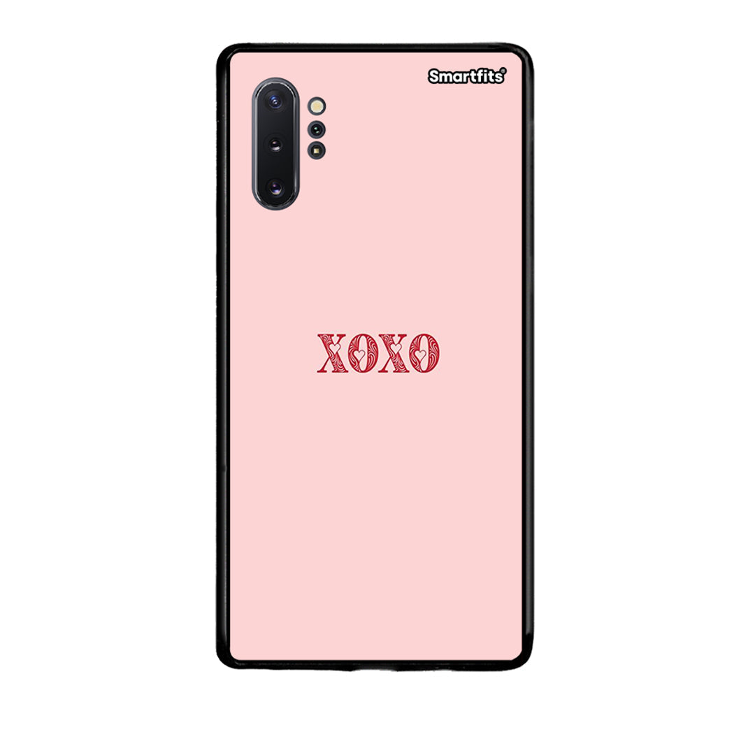 Samsung Note 10+ XOXO Love θήκη από τη Smartfits με σχέδιο στο πίσω μέρος και μαύρο περίβλημα | Smartphone case with colorful back and black bezels by Smartfits