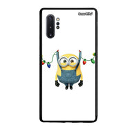 Thumbnail for Samsung Note 10+ Xmas Minion Lights θήκη από τη Smartfits με σχέδιο στο πίσω μέρος και μαύρο περίβλημα | Smartphone case with colorful back and black bezels by Smartfits