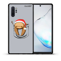 Thumbnail for Θήκη Samsung Note 10+ Xmas Zzzz από τη Smartfits με σχέδιο στο πίσω μέρος και μαύρο περίβλημα | Samsung Note 10+ Xmas Zzzz case with colorful back and black bezels