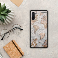 Thumbnail for World Map - Samsung Galaxy Note 10 θήκη