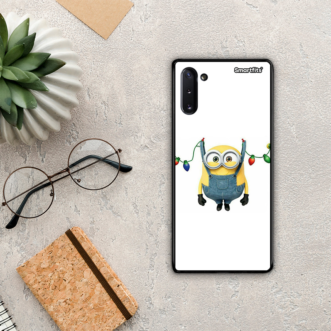 Xmas Minion Lights - Samsung Galaxy Note 10 θήκη