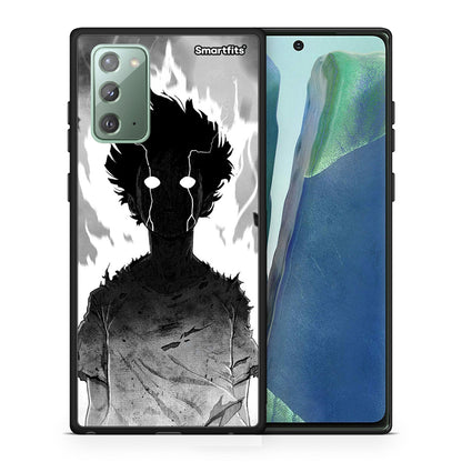 Θήκη Samsung Note 20 Anime Boy από τη Smartfits με σχέδιο στο πίσω μέρος και μαύρο περίβλημα | Samsung Note 20 Anime Boy case with colorful back and black bezels