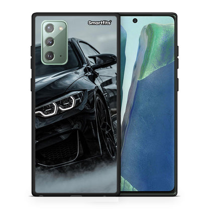 Θήκη Samsung Note 20 Black BMW από τη Smartfits με σχέδιο στο πίσω μέρος και μαύρο περίβλημα | Samsung Note 20 Black BMW case with colorful back and black bezels