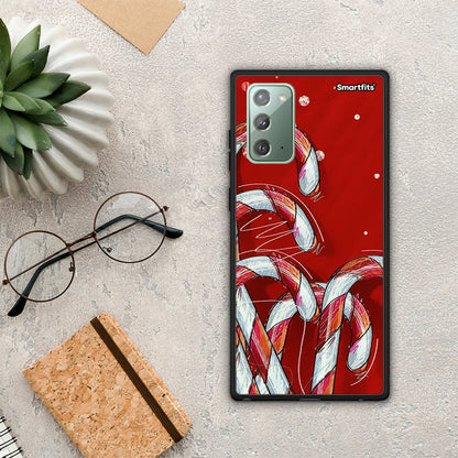 Candy Cane - Samsung Galaxy Note 20 θήκη