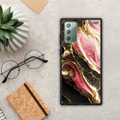 Glamorous Pink Marble - Samsung Galaxy Note 20 θήκη