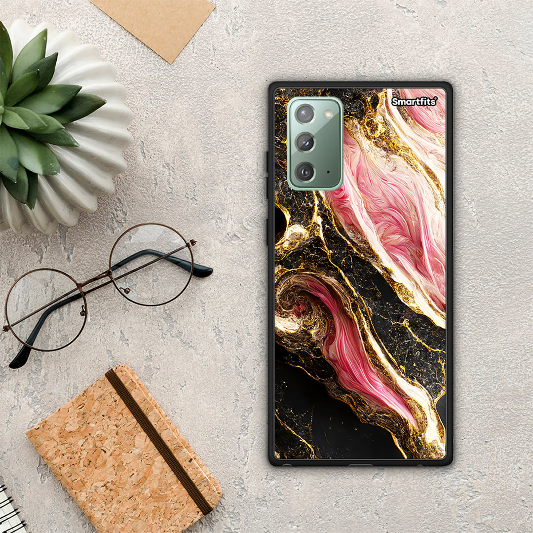 Glamorous Pink Marble - Samsung Galaxy Note 20 θήκη